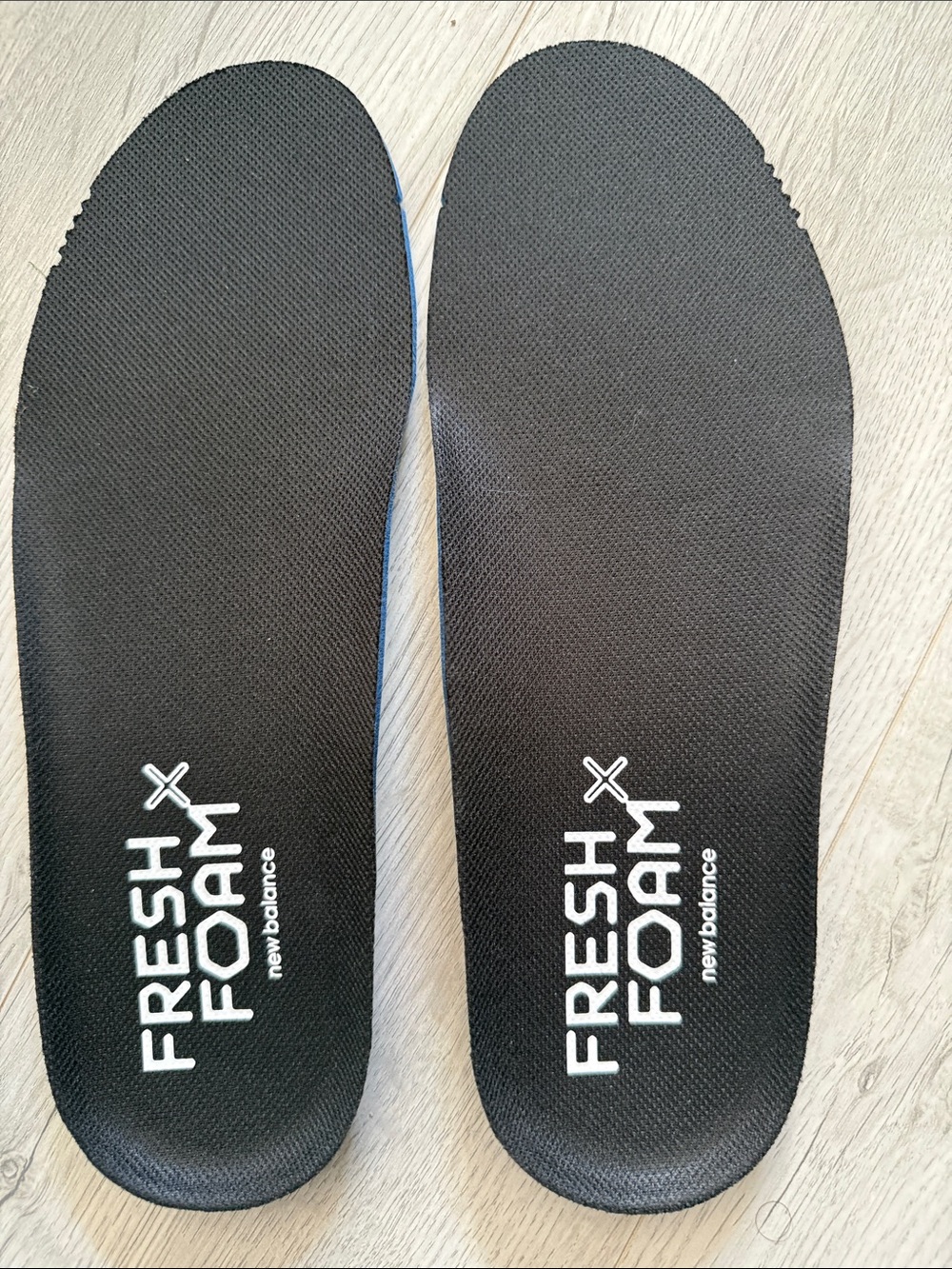 New Balance fresh foam X ortholite men’s insoles. 9.5 D. NEW